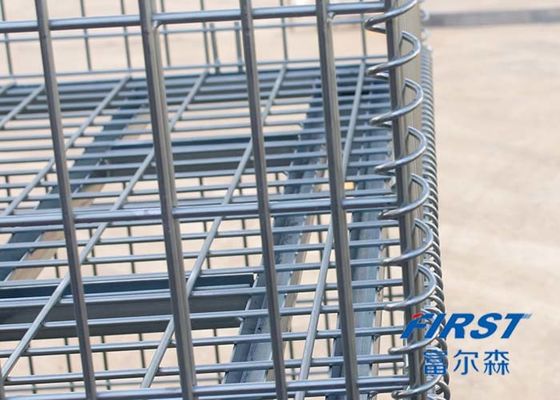 Warehouse 800KGS Capacity Double Faced Wire Mesh Box Pallet