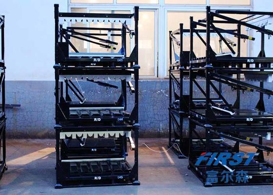 4 Layer Stacking Metal Pallet Box
