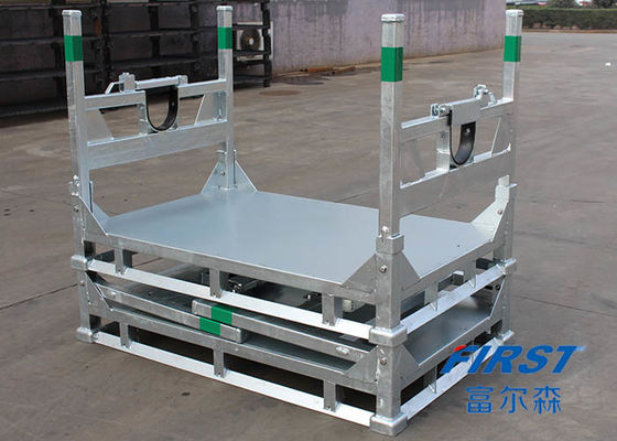 ISO Galvanized 4 Layer Stacking 1.5T Steel Transport Pallet