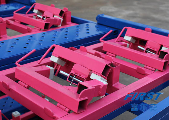 RAL Galvanized logistics Car Engine Turnover Stackable Steel Pallets