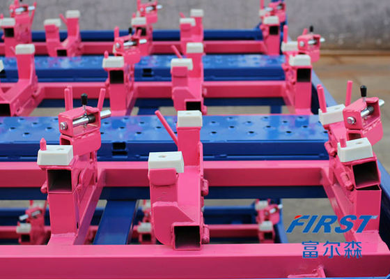 RAL Galvanized logistics Car Engine Turnover Stackable Steel Pallets
