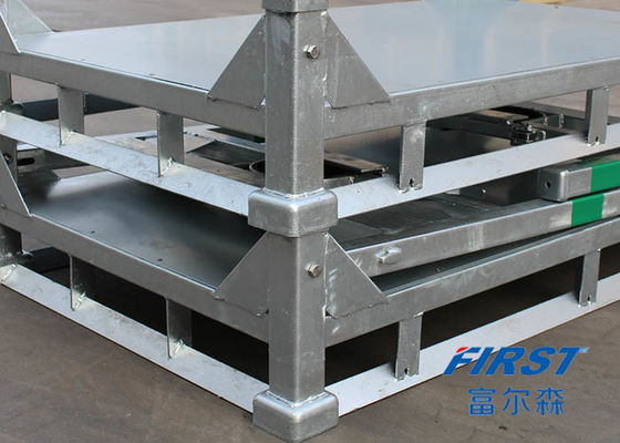 ISO Galvanized 4 Layer Stacking 1.5T Steel Transport Pallet