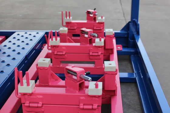 2000KGS 4 Layers Detachable Stackable Steel Pallets