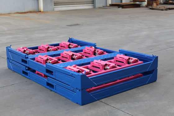 ISO Warehouse Heavy Duty 2400 Lb Stackable Steel Pallets