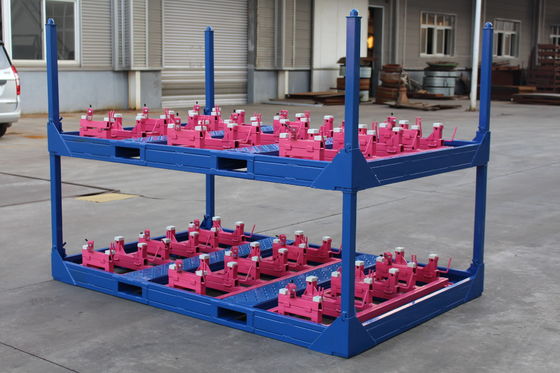 ISO Warehouse Heavy Duty 2400 Lb Stackable Steel Pallets