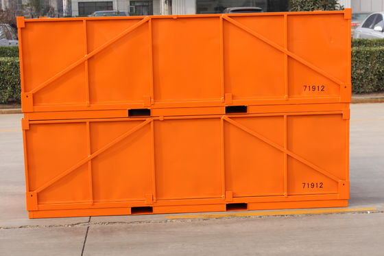 Light Duty Electroplated 2 Tons 2.0mm Steel Metal Pallet Box