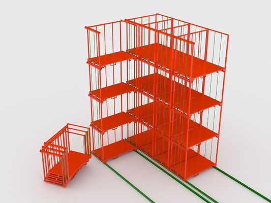 Hot Dipped Galvanized 1800mm Height Stackable Steel Racks