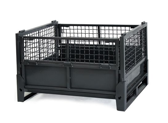 Zinc Plated Warehouse Storage 50x50mm Steel Q235 Wire Mesh Cage