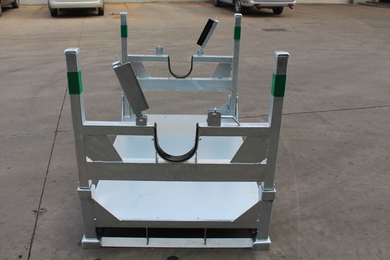 1540mm Height 1000KGS Stackable Steel Transport Pallet