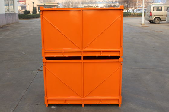 Foldable 2T Electro Zinc Plated Collapsible Metal Cage