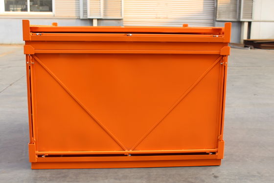 Foldable 2T Electro Zinc Plated Collapsible Metal Cage