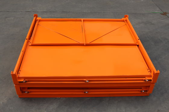 Foldable 2T Electro Zinc Plated Collapsible Metal Cage