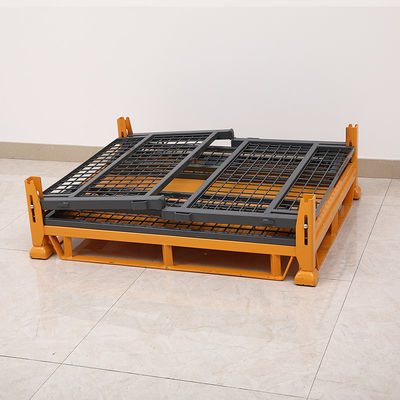 Foldable 2T Electro Zinc Plated Collapsible Metal Cage