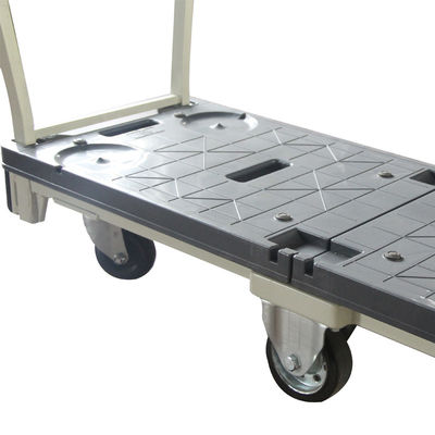 ISO Galvanised 1100mm Length Collapsible Roll Logistic Trolley