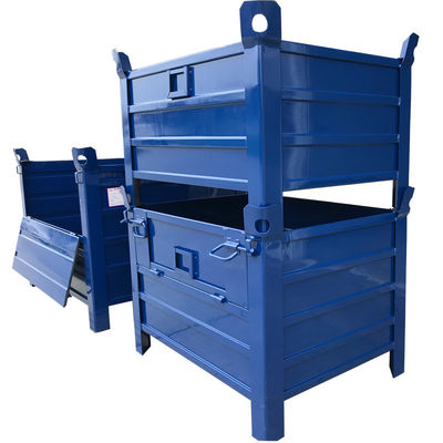 Logistics Transportation 150KGS Capacity 1.0mm Steel Pallet Cages