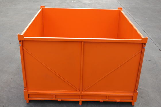 Zinc Plated Warehouse Storage Steel Q235 Metal Storage Cage