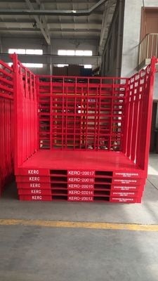 Zinc Plated Warehouse Storage Steel Q235 Metal Storage Cage